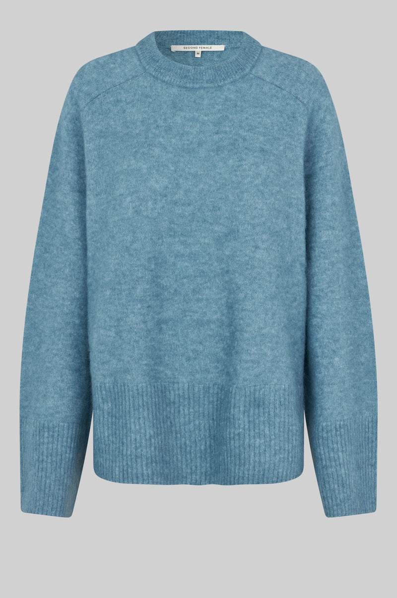 Brookline Knit Raglan O-Neck