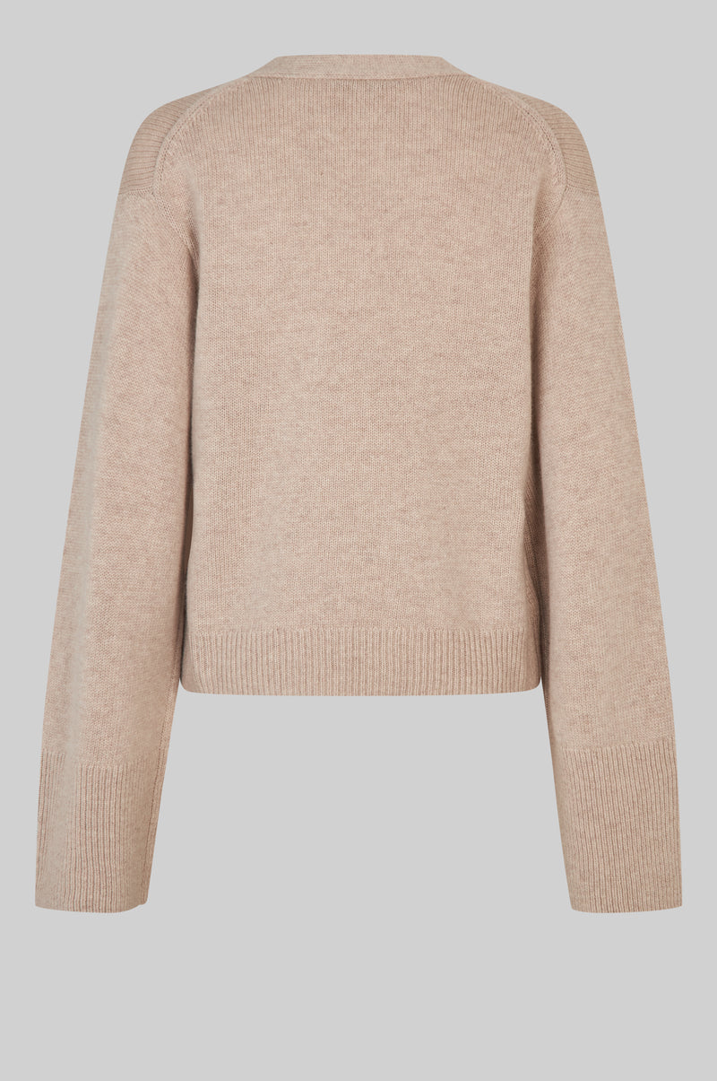 Alpha Knit Fitted Cardigan