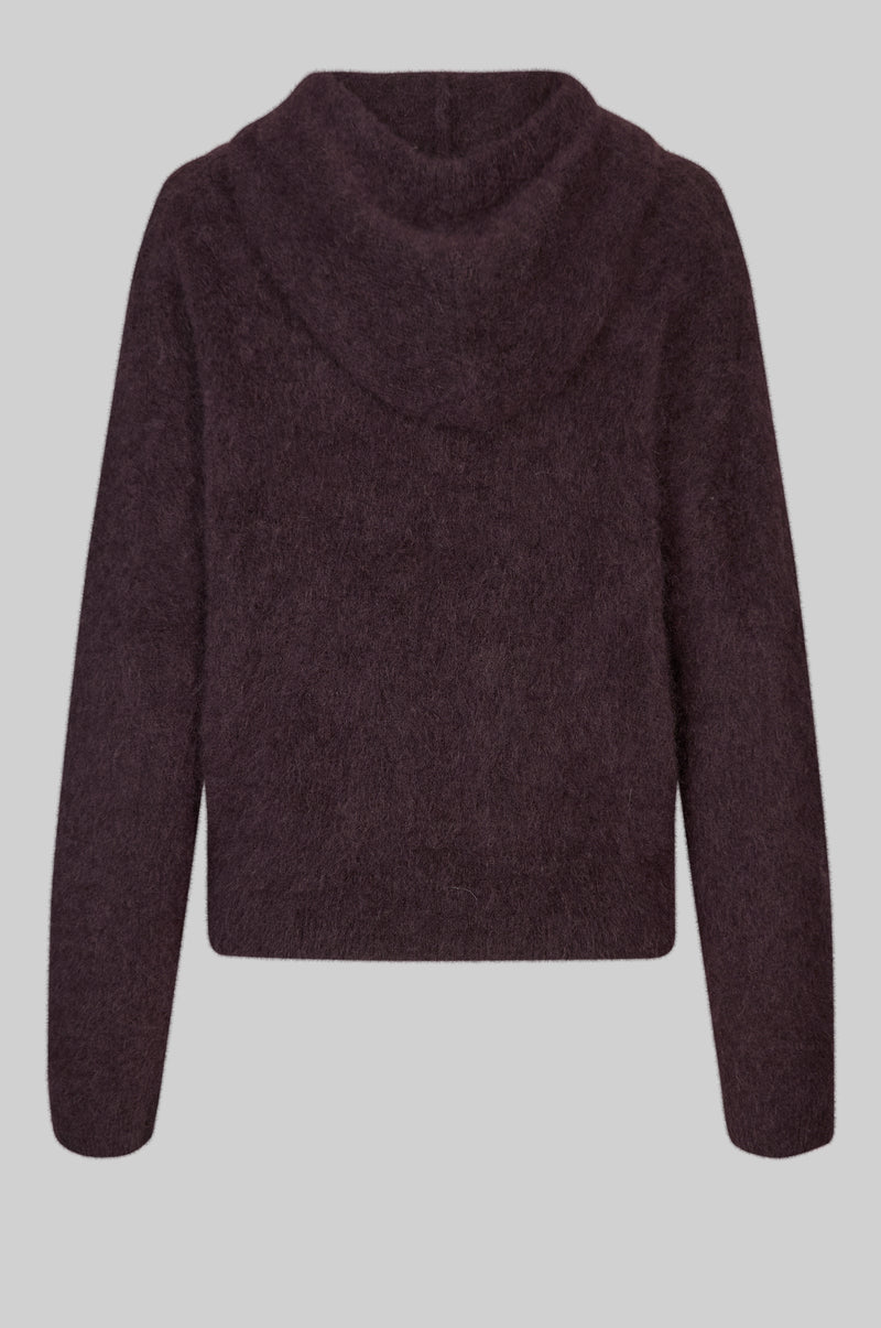 Anneleen Knit Hoodie