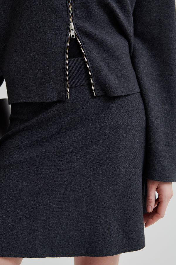 Siv Knit Short Skirt