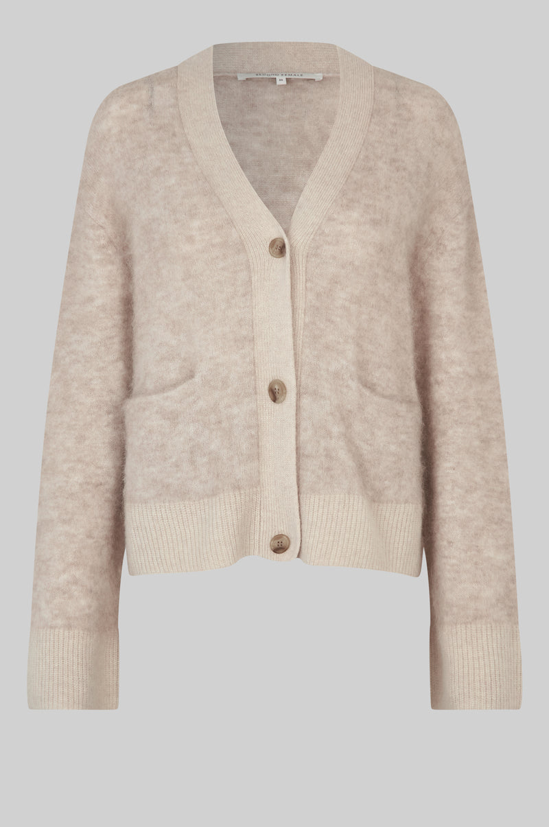 Anneleen Knit Boxy Cardigan