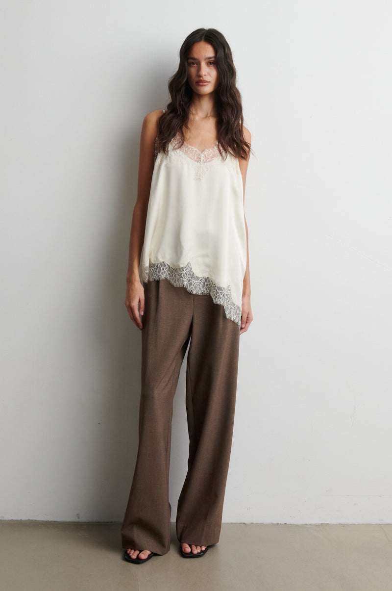 Lacia Contrast Strap Top