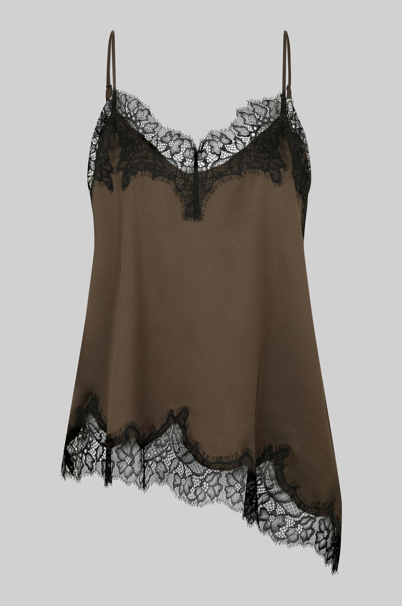 Lacia Contrast Strap Top