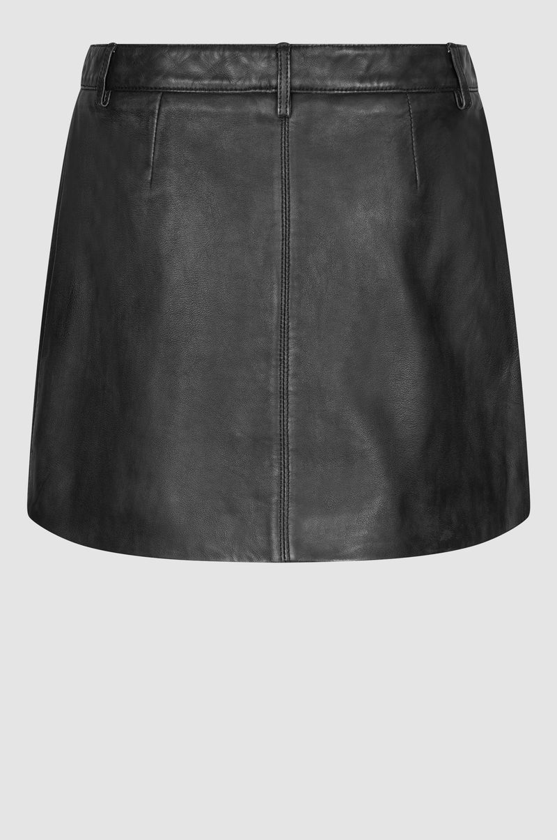 Lato Leather Skirt